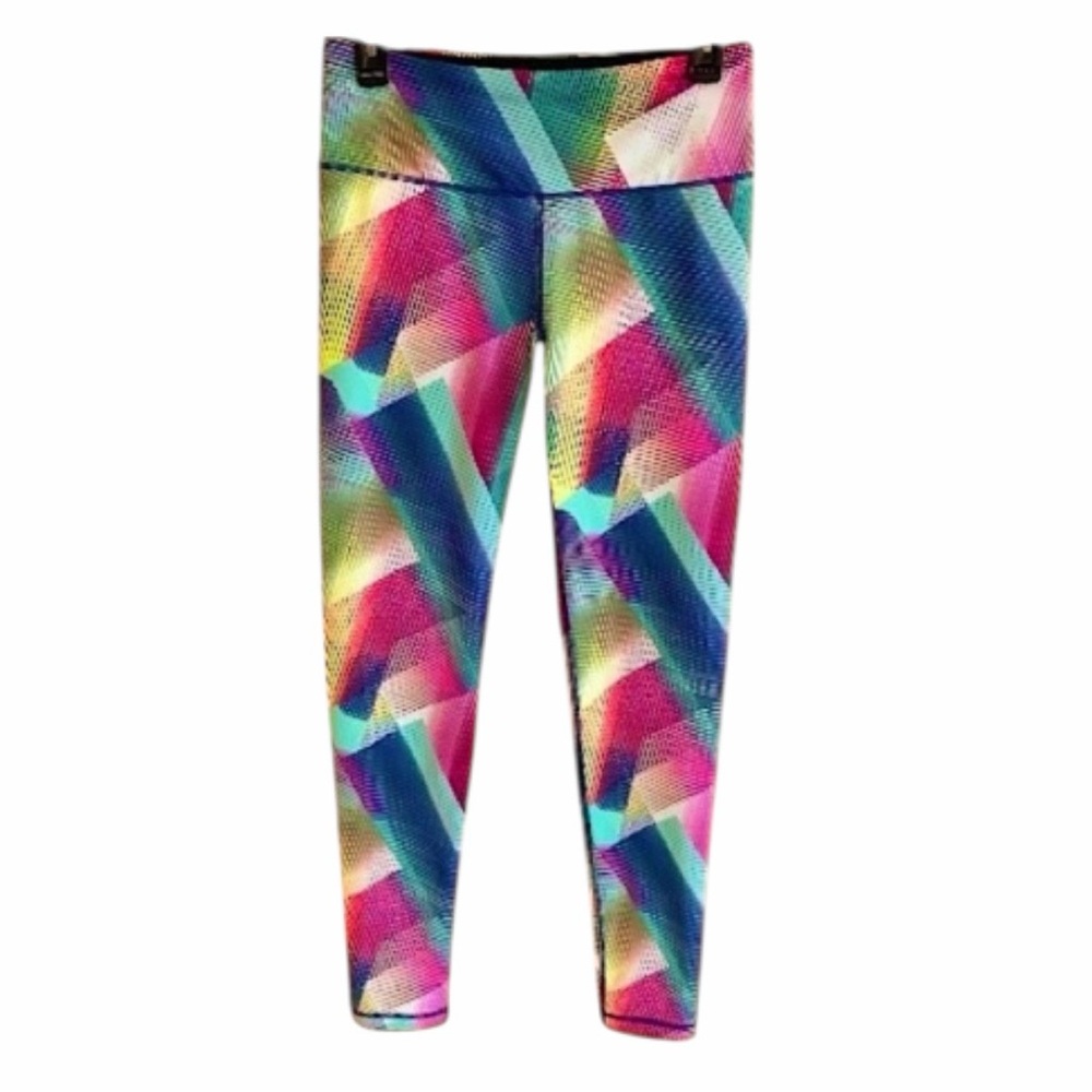 Victoria’s Secret VSX Sport Knockout geometric pattern leggings Sz.M